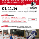 01.11.14 – Aufstiegsrunde zur 2. Judobundesliga Süd Männer