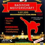 Verbandsoffene Badische Meisterschaft Karate am 11. Juli