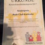 Ausgezeichnet beim Kinderfreundlichkeitspreis 2017