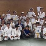 Urkundenverleihung der Judo-Kinder