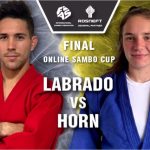 Gold für Jule Horn beim ersten European Online Cup im Sambo