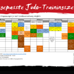 Angepasste Trainingszeiten nach den Sommerferien.