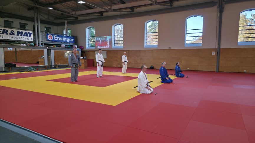 Disziplin bei der Kata
